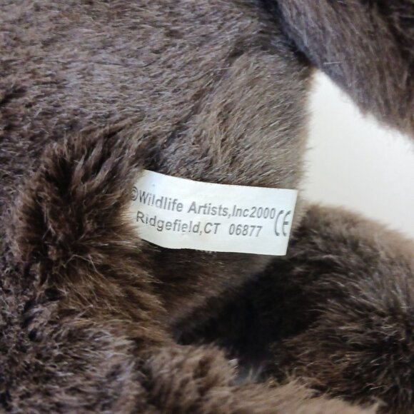 Vintage Wildlife Artists Brown River Otter Realistic 21" Plush Stuffed Animal - Picture 9 of 10